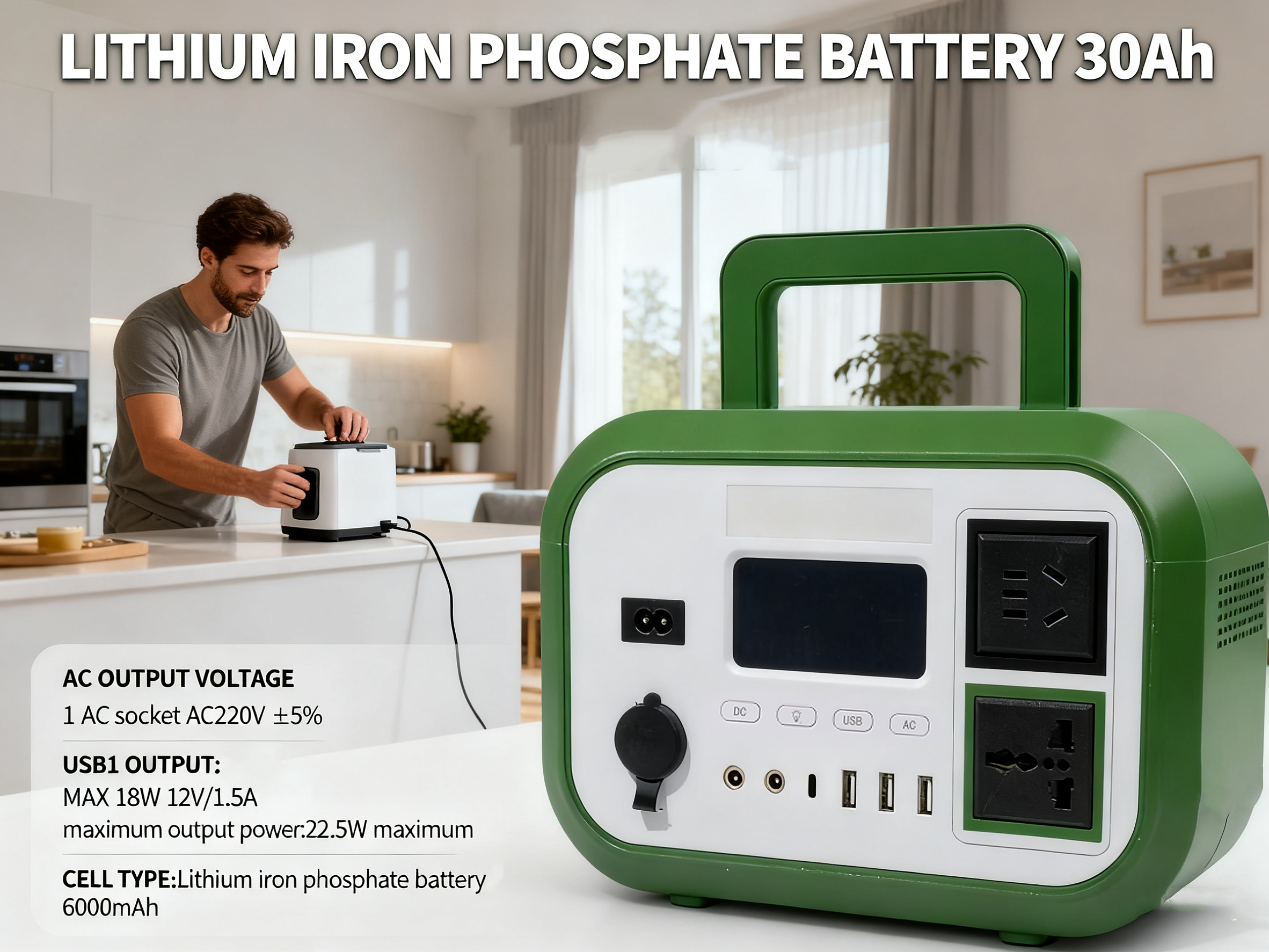 支持AC输出的便携式电源和不支持AC输出的便携式电源有什么区别？