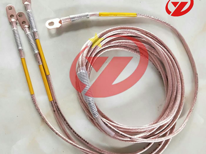 Indoor low voltage grounding wire