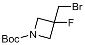 tert-butyl 3-(bromomethyl)-3-fluoroazetidine-1-carboxylate