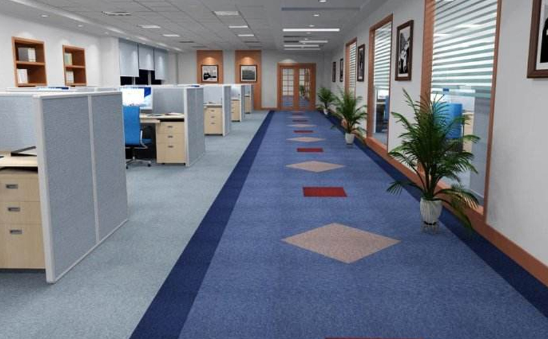 裝修辦公室用辦公地毯還是pvc地板呢？