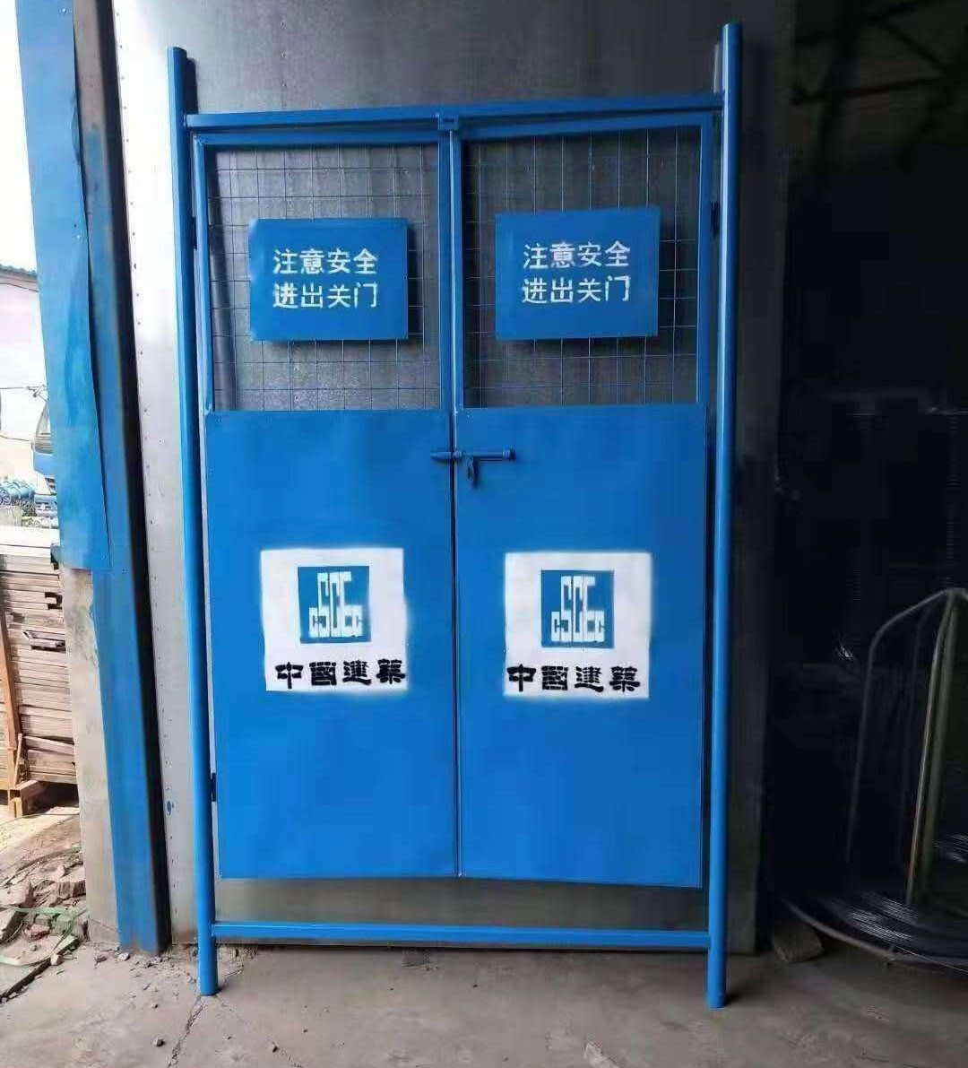 中建蓝外框电梯门