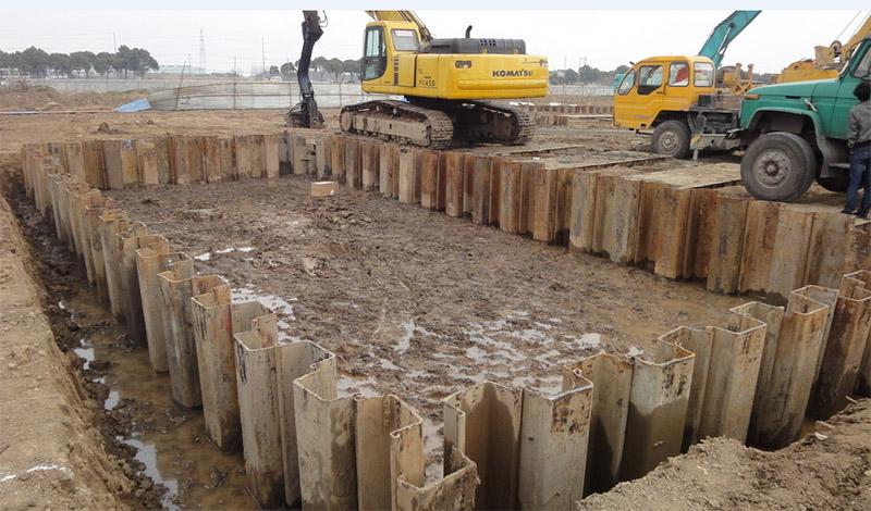江蘇樁基公司為你介紹鋼板樁支護的應用領域