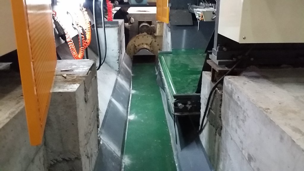纸箱厂印刷联动线废纸输送机处理系统
