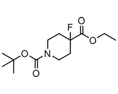 1-(tert-butyl) 4-ethyl 4-fluoropiperidine-1,4-dicarboxylate