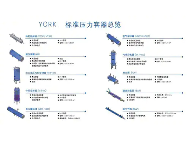 约克标准压力容器