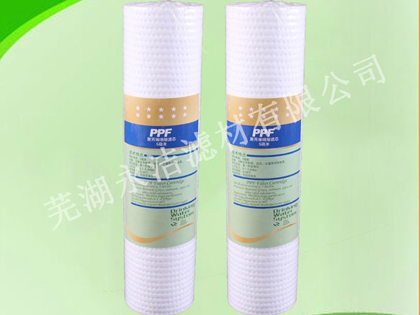10寸針刺pp棉濾芯凈水機濾芯pp棉熔噴過濾芯