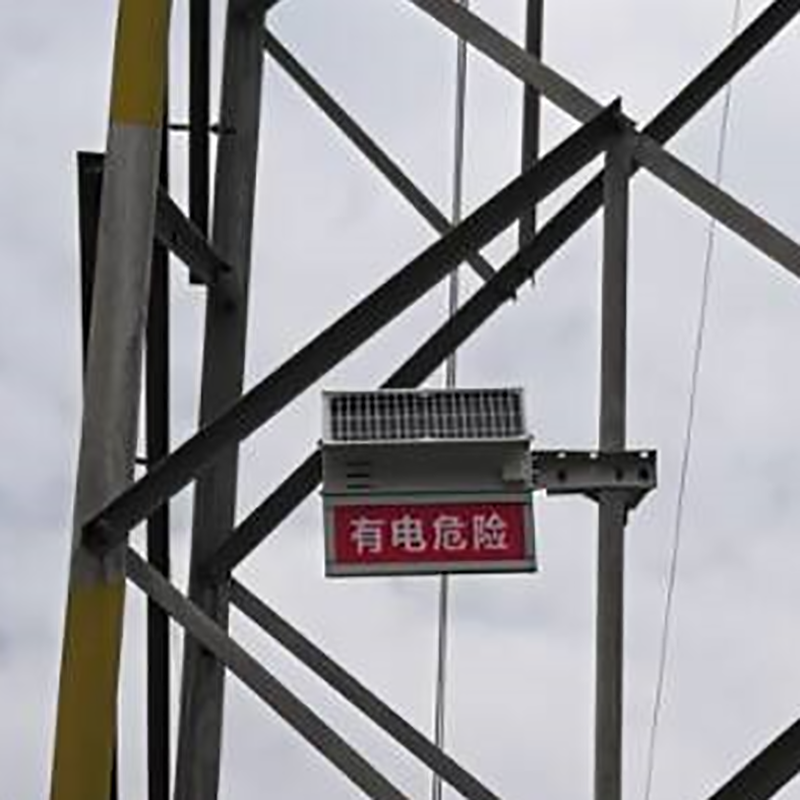 High-voltage anti-electrocution warning signs for large and small outdoor power facilities 