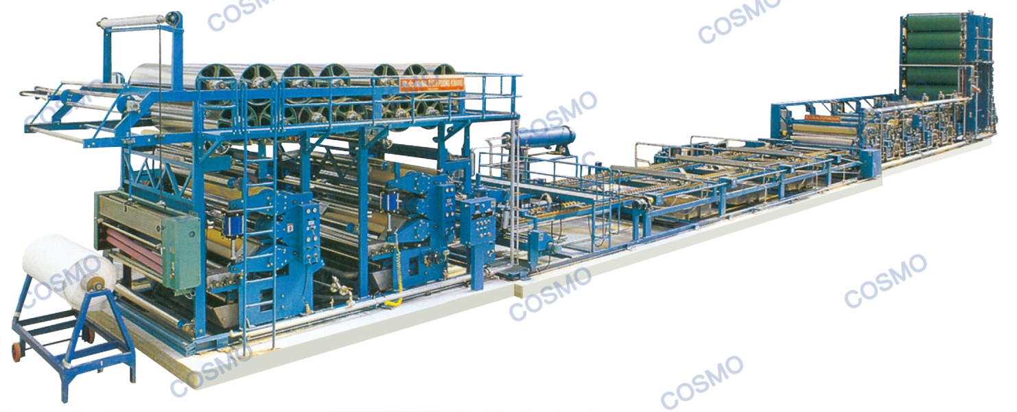 Clip mercerizing machine
