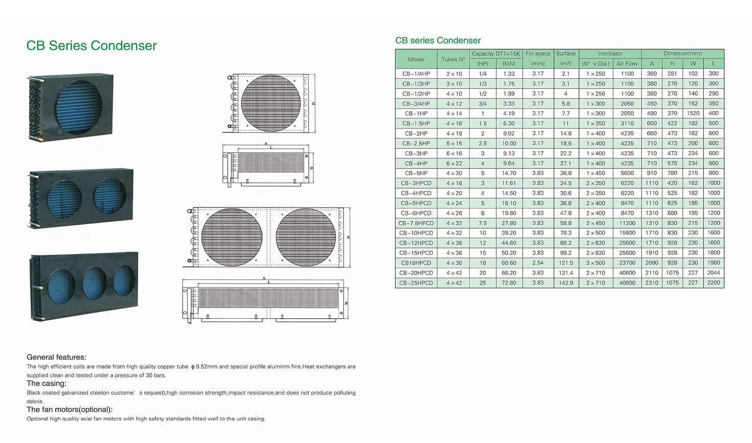 CB系列冷凝器