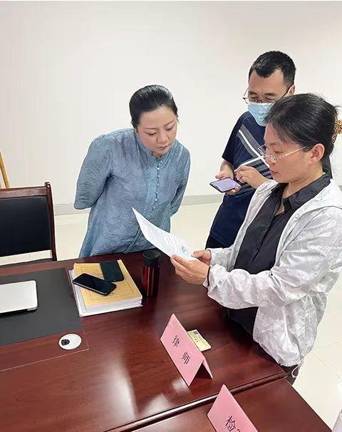 淄明动态丨朱琳律师服务不锈钢协会联络室联合办公