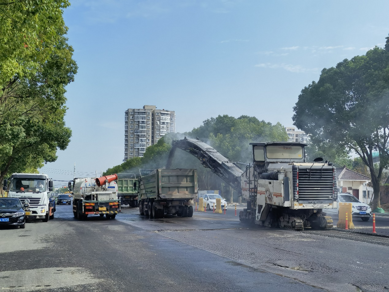 溧水经济开发区珍珠北路改造工程项目班组喜获“江苏省工人先锋号