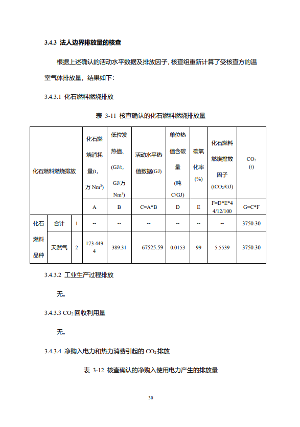 澳门沙金在线平台2022年度温室气体排放核查报告