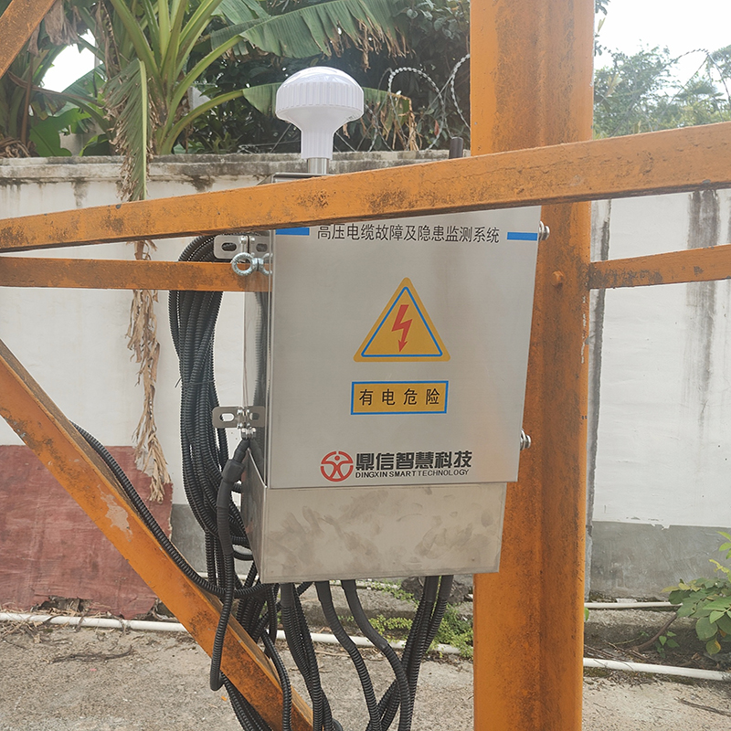 2024.08.16  high-voltage cable fault and hidden danger monitoring device   Installation case