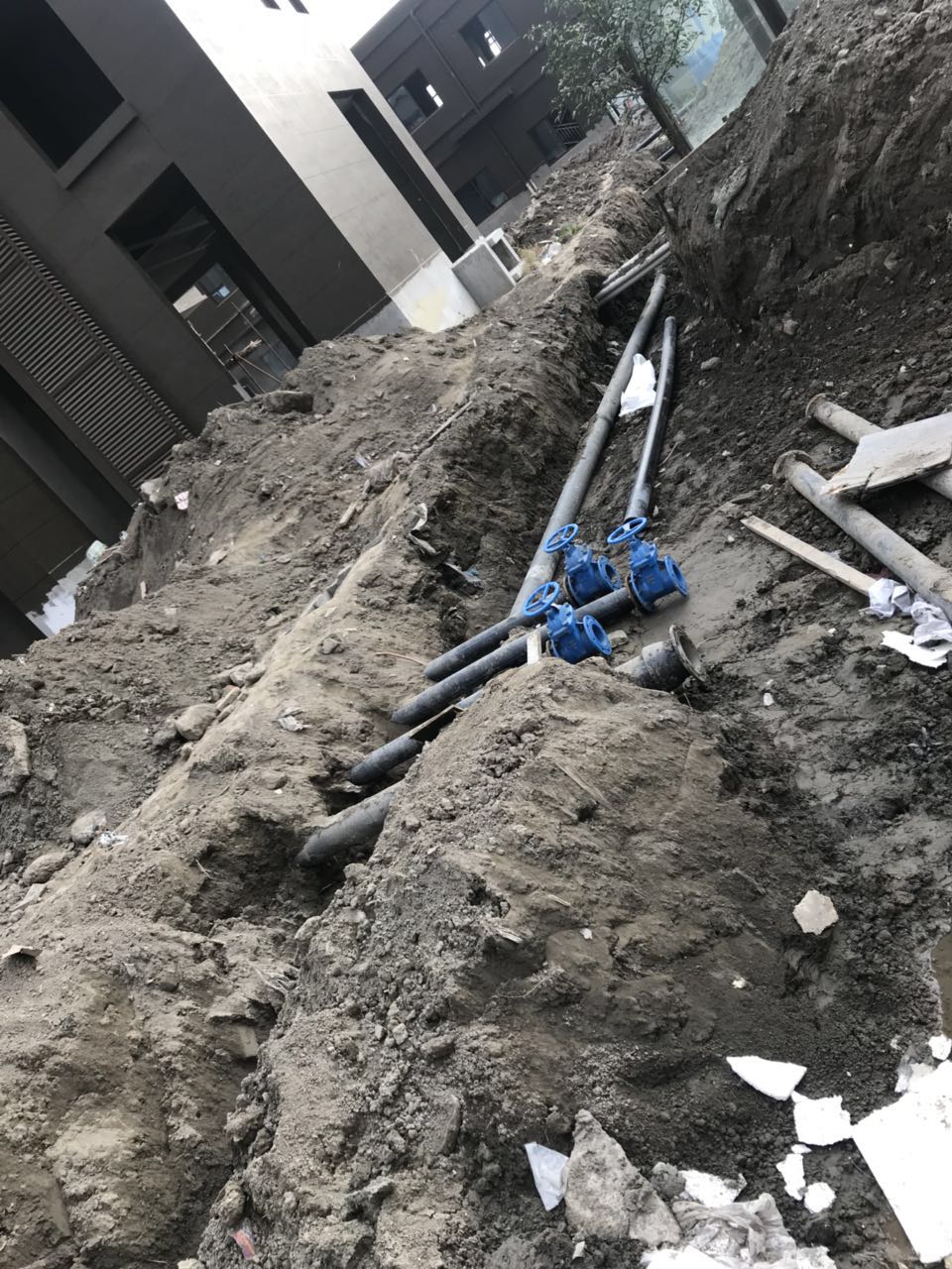 安裝施工現場