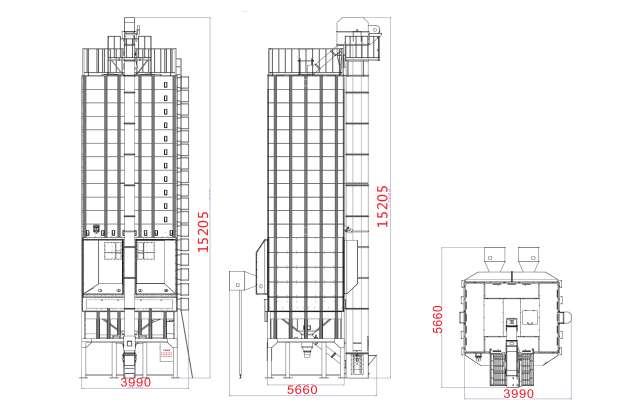 5HXG-41型横流+混流谷物干燥机