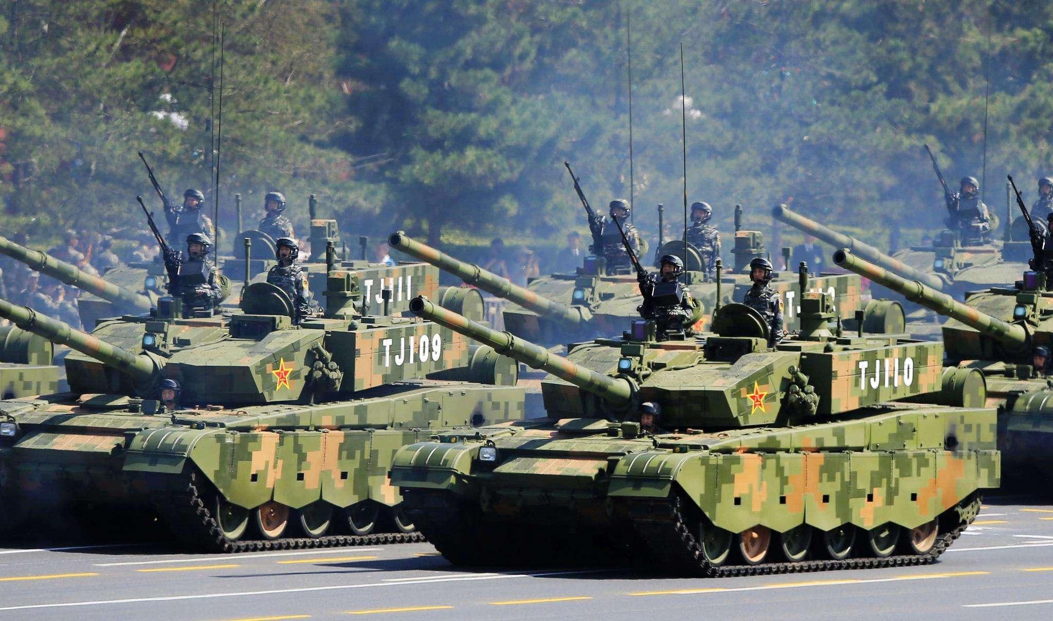 中國坦克數量 中國十大重坦