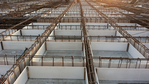 福州某学校空心楼盖效果图