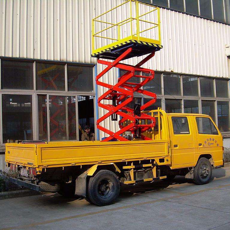 車載升降平臺(tái)車