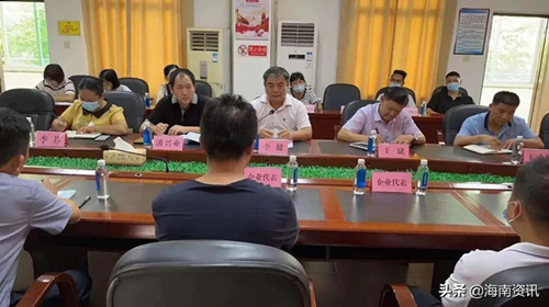 五指山市市场监督管理局召开创建清廉机关座谈会