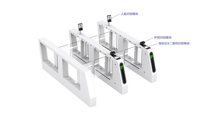 2020新品|双门互锁摆闸，轻松“拦截”尾随者