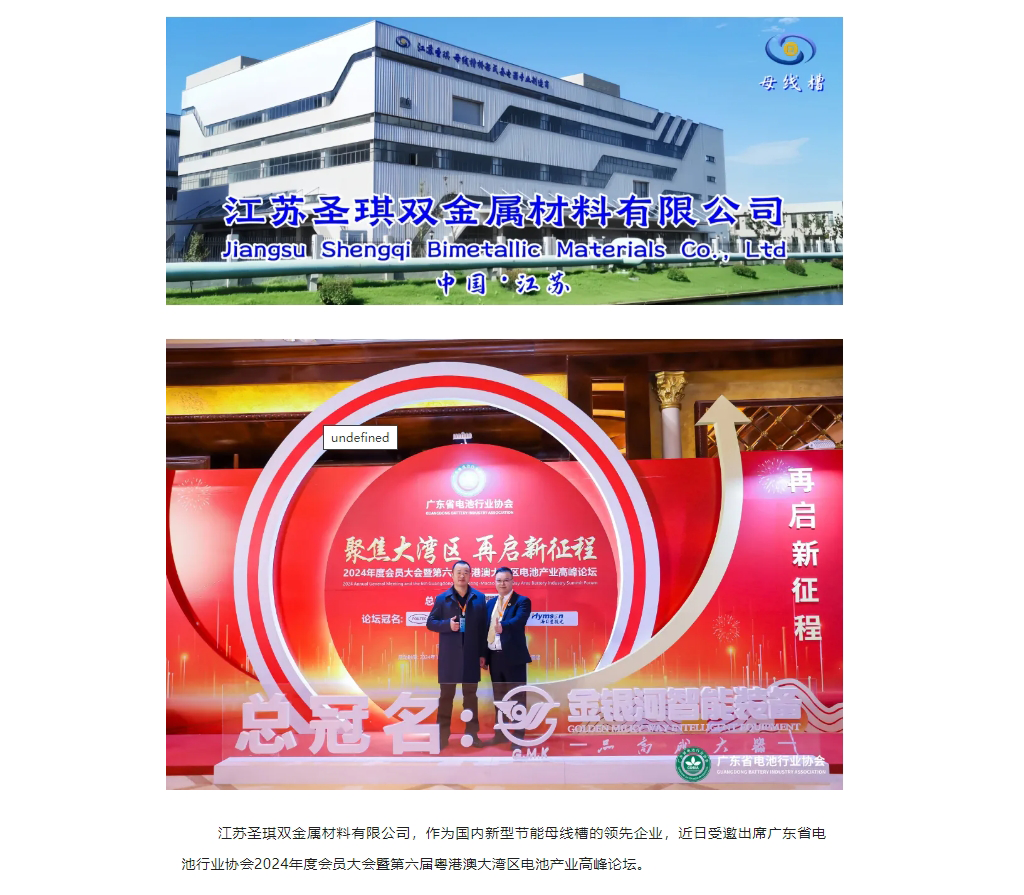 江蘇圣琪榮耀亮相廣東電池行業(yè)2024年度盛會