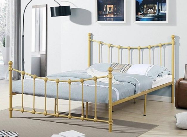 1.2MM Metal Double Bed. 1.2MM small double metal bed