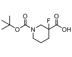 1-(tert-butoxycarbonyl)-3-fluoropiperidine-3-carboxylic acid