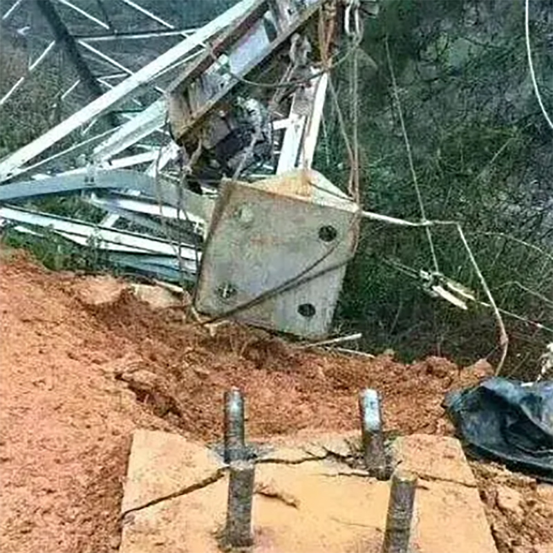 Power transmission tower radar deformation online monitoring system, real-time early warning tower tilt, foundation deformation, geological disasters