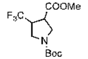 1-(tert-butyl) 3-methyl 4-(trifluoromethyl)pyrrolidine-1,3-dicarboxylate