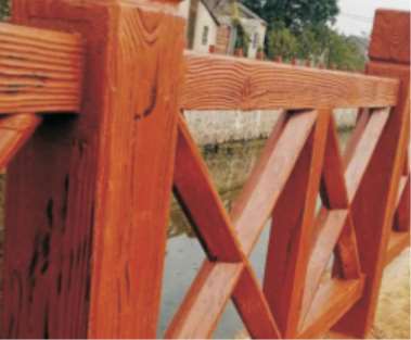 仿木栏杆优于木质材料的原因
