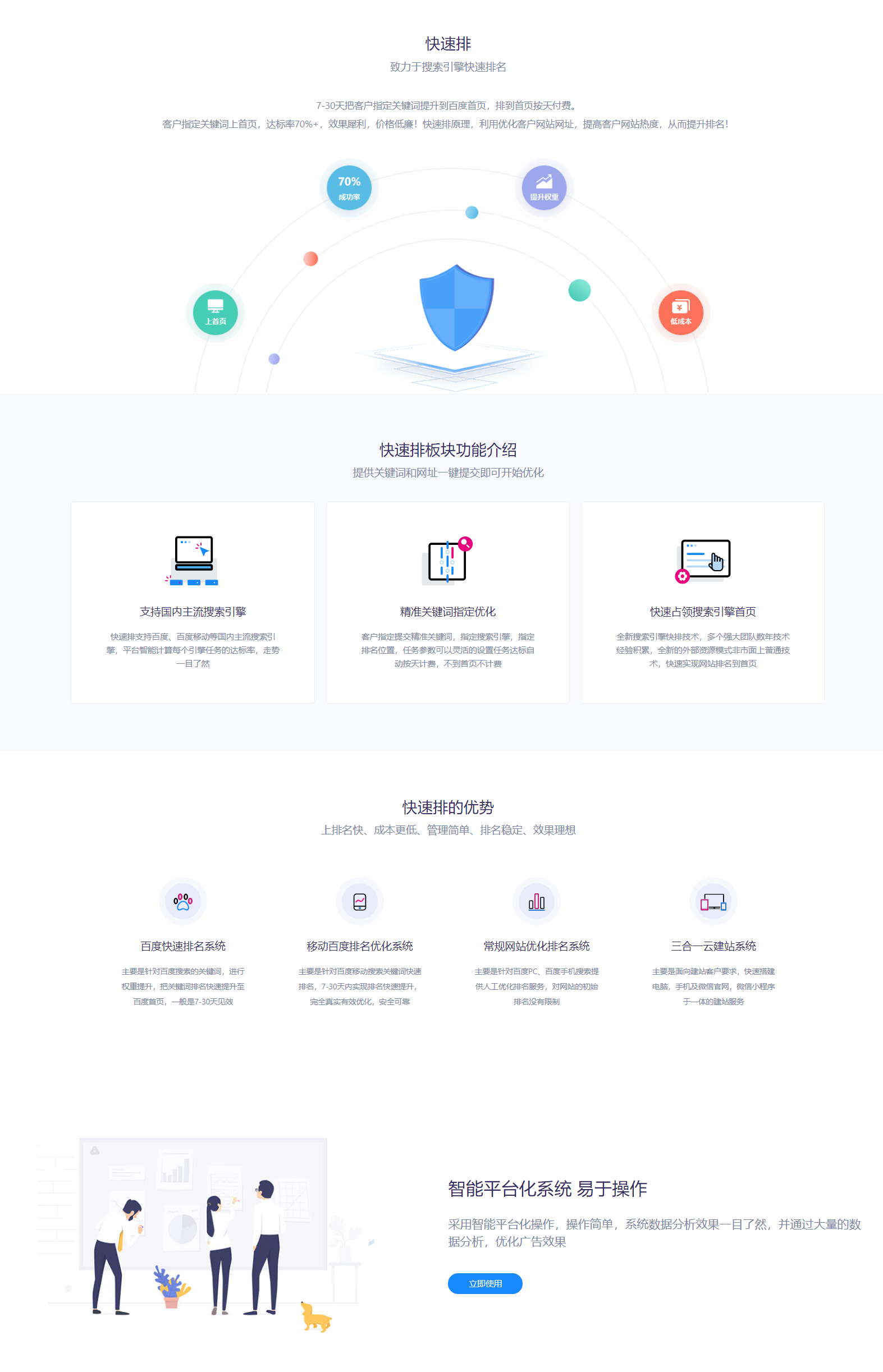 內蒙古網站快排|包頭百度快排|SEO排名|搜索引擎優化-艾尚網電子商務