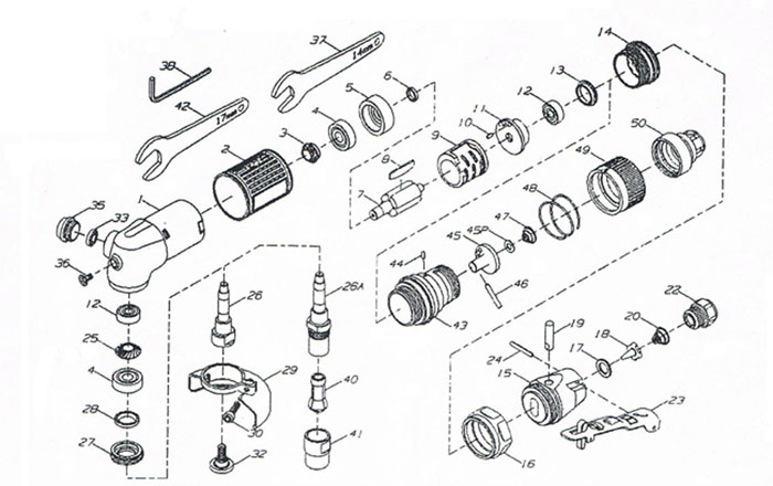 SHD-209氣動(dòng)砂輪機(jī)(2寸)