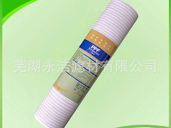 凈水器配件10寸120克壓紋pp棉濾芯家用凈水器PP棉濾芯
