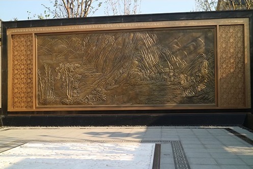 銅浮雕