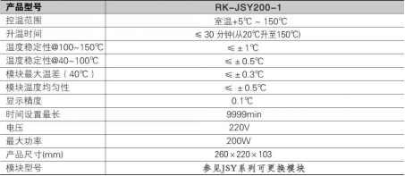 恒溫金屬浴 RK-JSY200-1