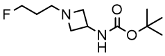 tert-butyl (1-(3-fluoropropyl)azetidin-3-yl)carbamate