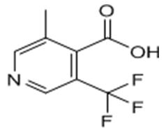 3-methyl-5-(trifluoromethyl)isonicotinic acid  5-甲基-3-三氟甲基吡啶异烟酸