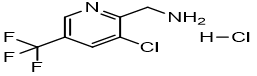 2-(AMINOMETHYL)-3-CHLORO-5- (TRIFLUOROMETHYL)PYRIDINE HYDROCHLORIDE