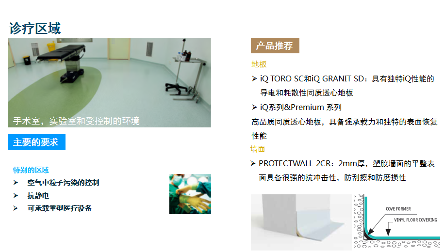 青岛塑胶地板医疗系统地面材料