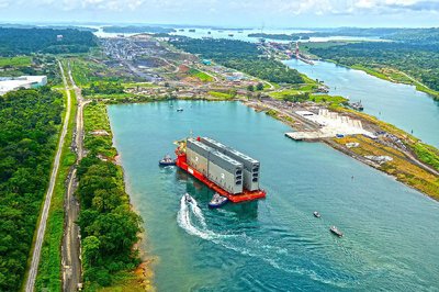The Panama Canal will resume normal traffic in August, but it still faces water shortages