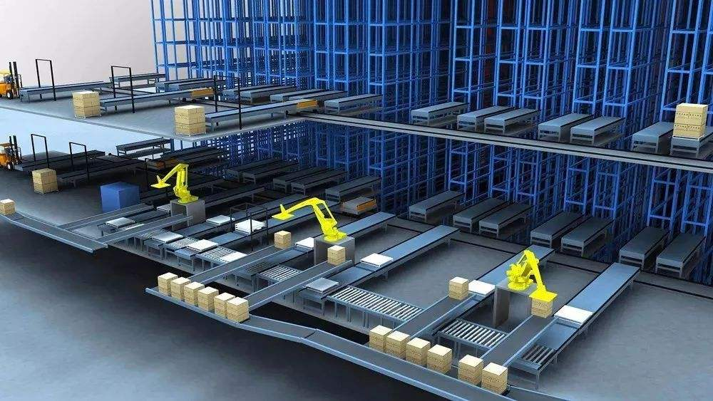 Automated stereoscopic warehouse