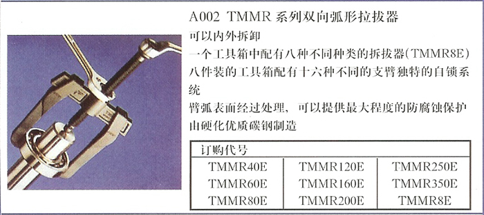 A002 TMMR 系列双向弧形拉拔器