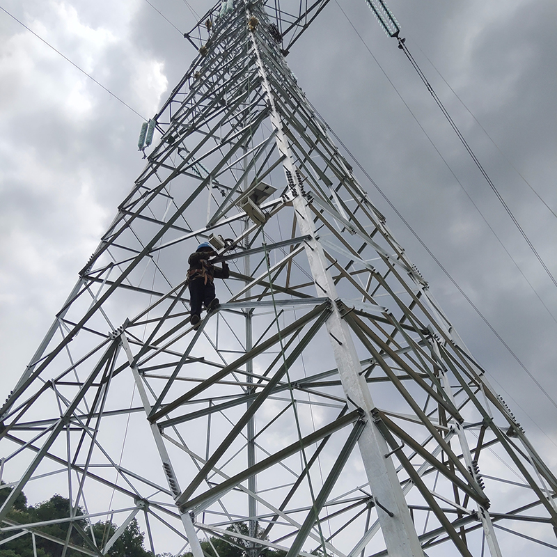 2023.07.04 電力電纜在線監(jiān)測裝置（AI槍機(jī)）  安裝案例