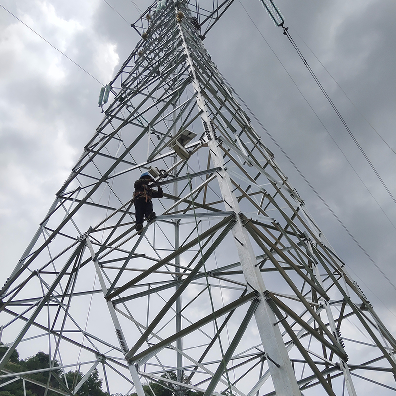 2023.07.04 電力電纜在線監測裝置（AI槍機）  安裝案例