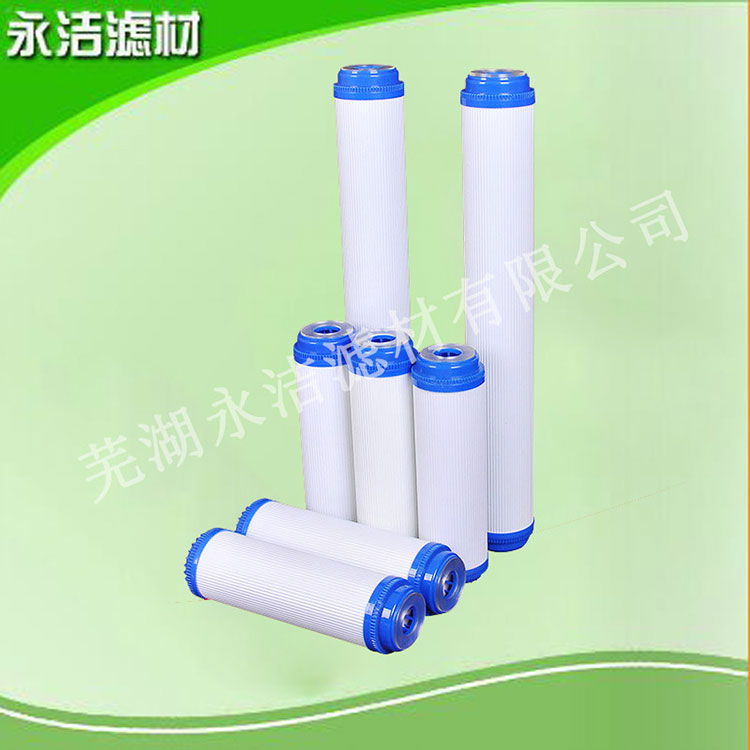 售水機通用活性炭濾芯udf顆粒活性炭濾芯20寸平口活性炭濾芯