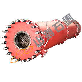 YKD round block hole graphite heat exchanger