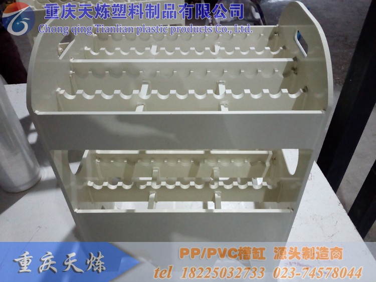 象牙白PVC工裝 工件托盤(pán)架