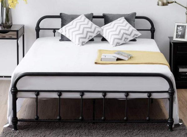 king size metal bed, cast iron king beds