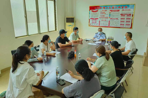 海口市市场监管局美兰分局演丰监管所召开秋季学期学校食堂食品安全工作部署会