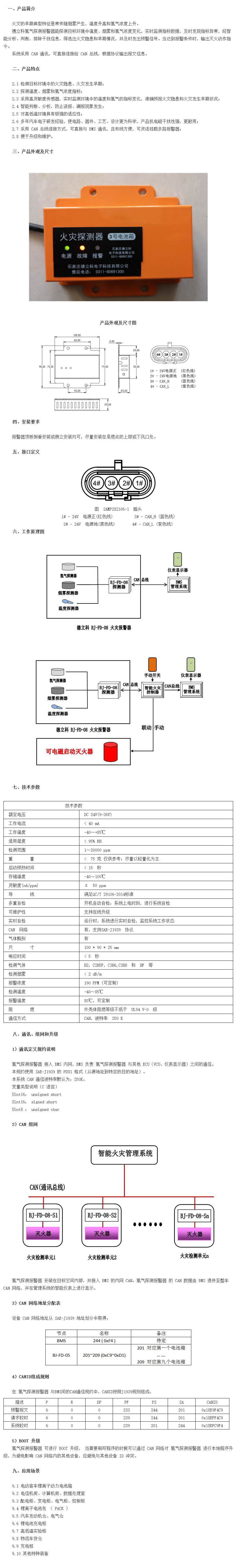 氢气探测报警器